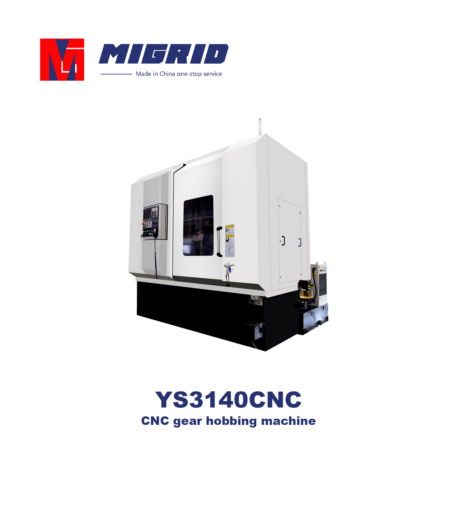 YS3140CNC--CNC gear hobbing machine