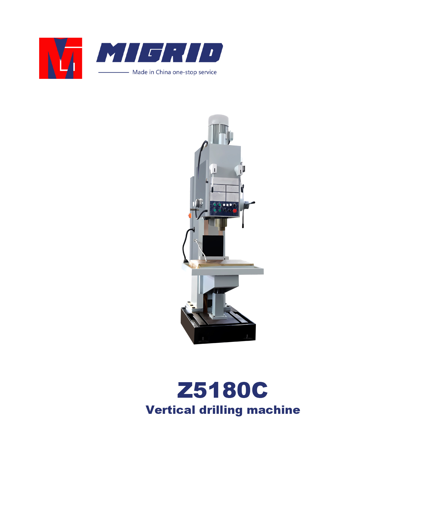 Z5180C--Vertical drilling machine