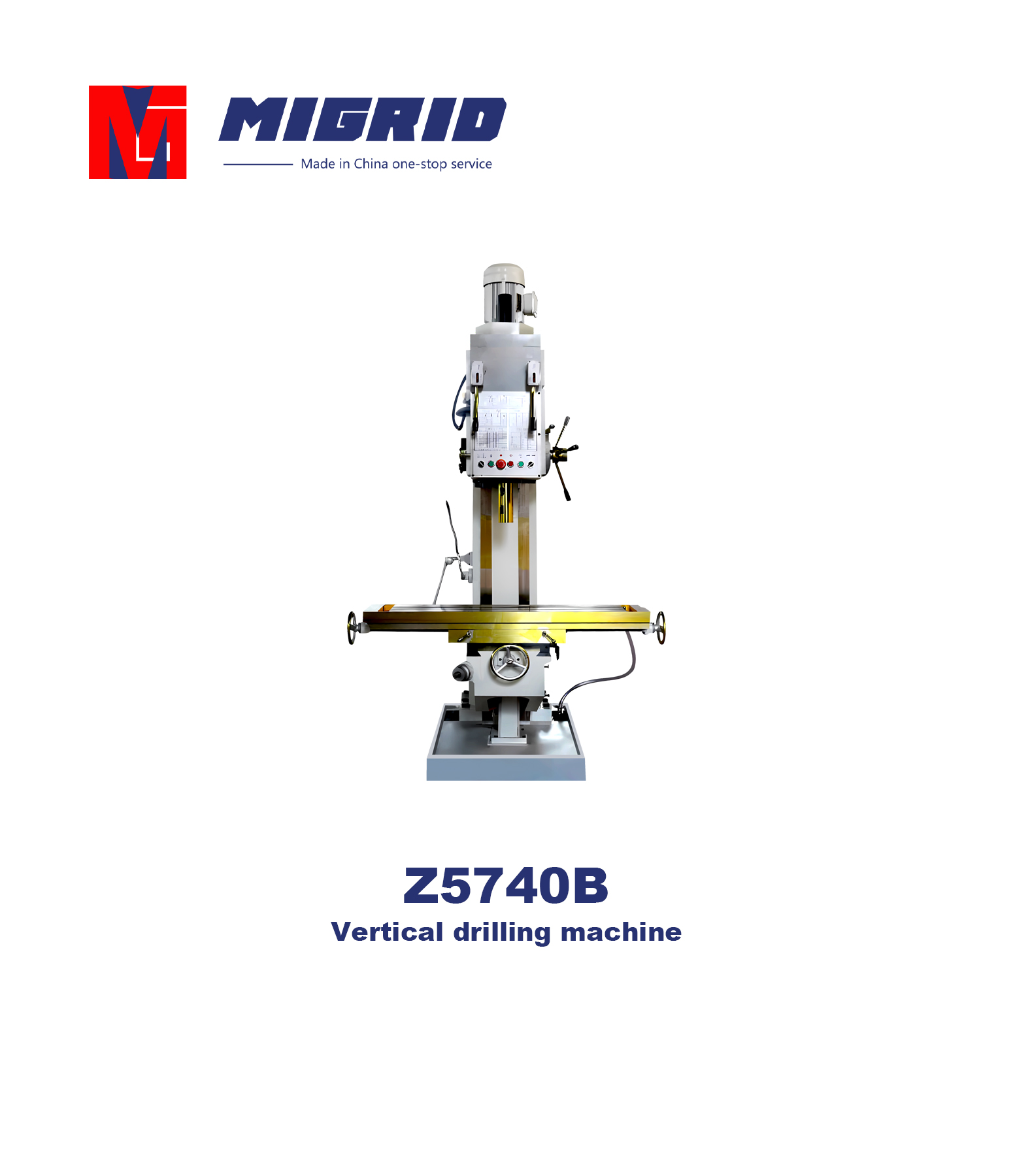 Z5740B--Vertical drilling machine