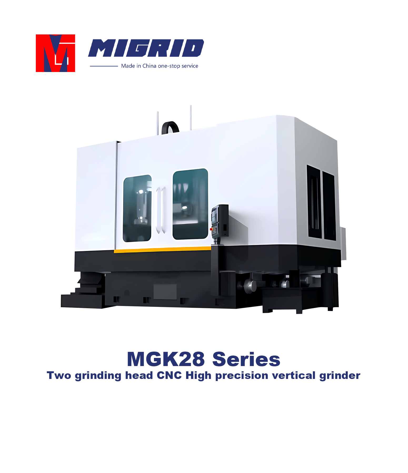 MGK28 Series--Two grinding head CNC High precision vertical grinder