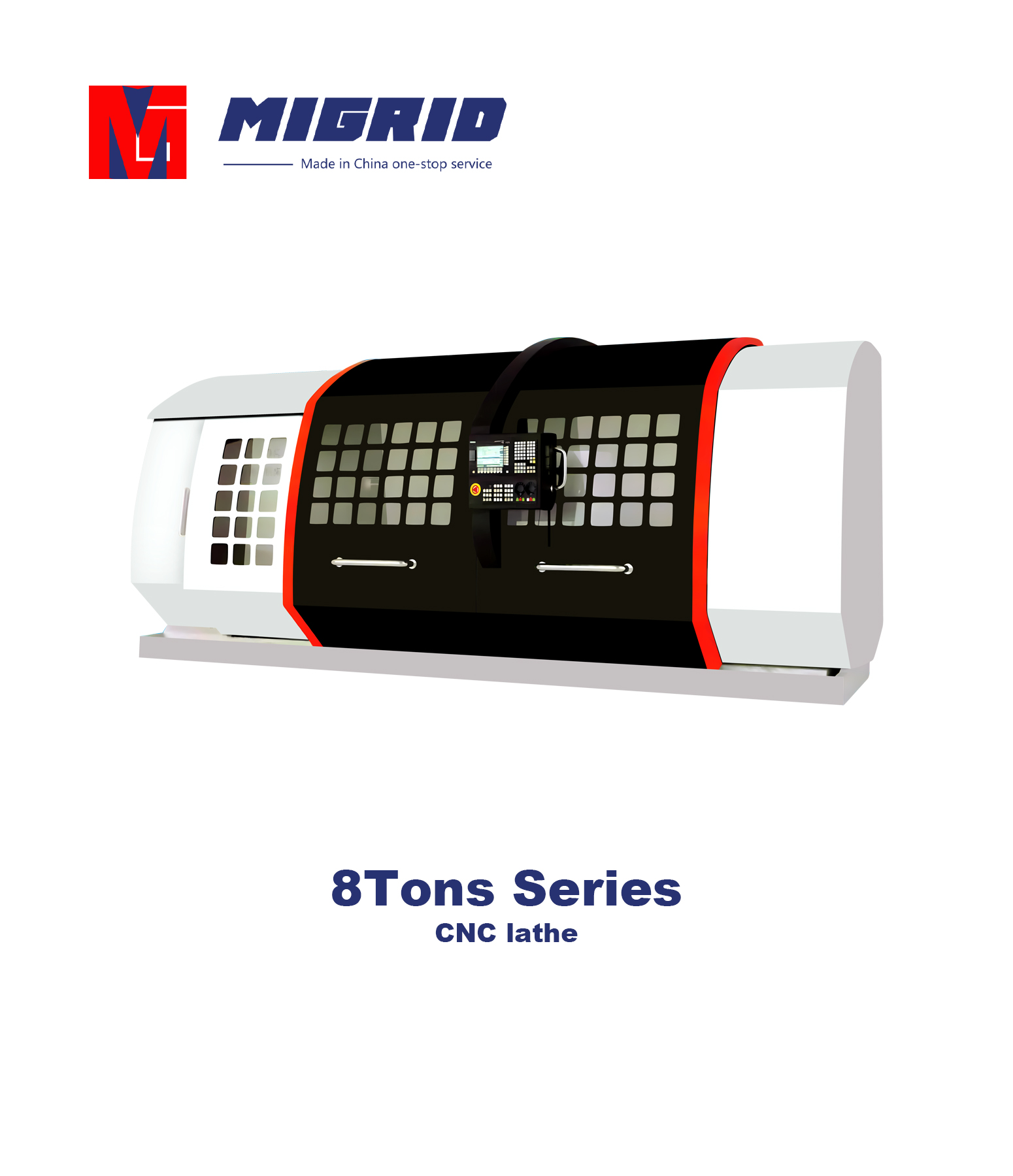 8Tons Series--CNC lathe