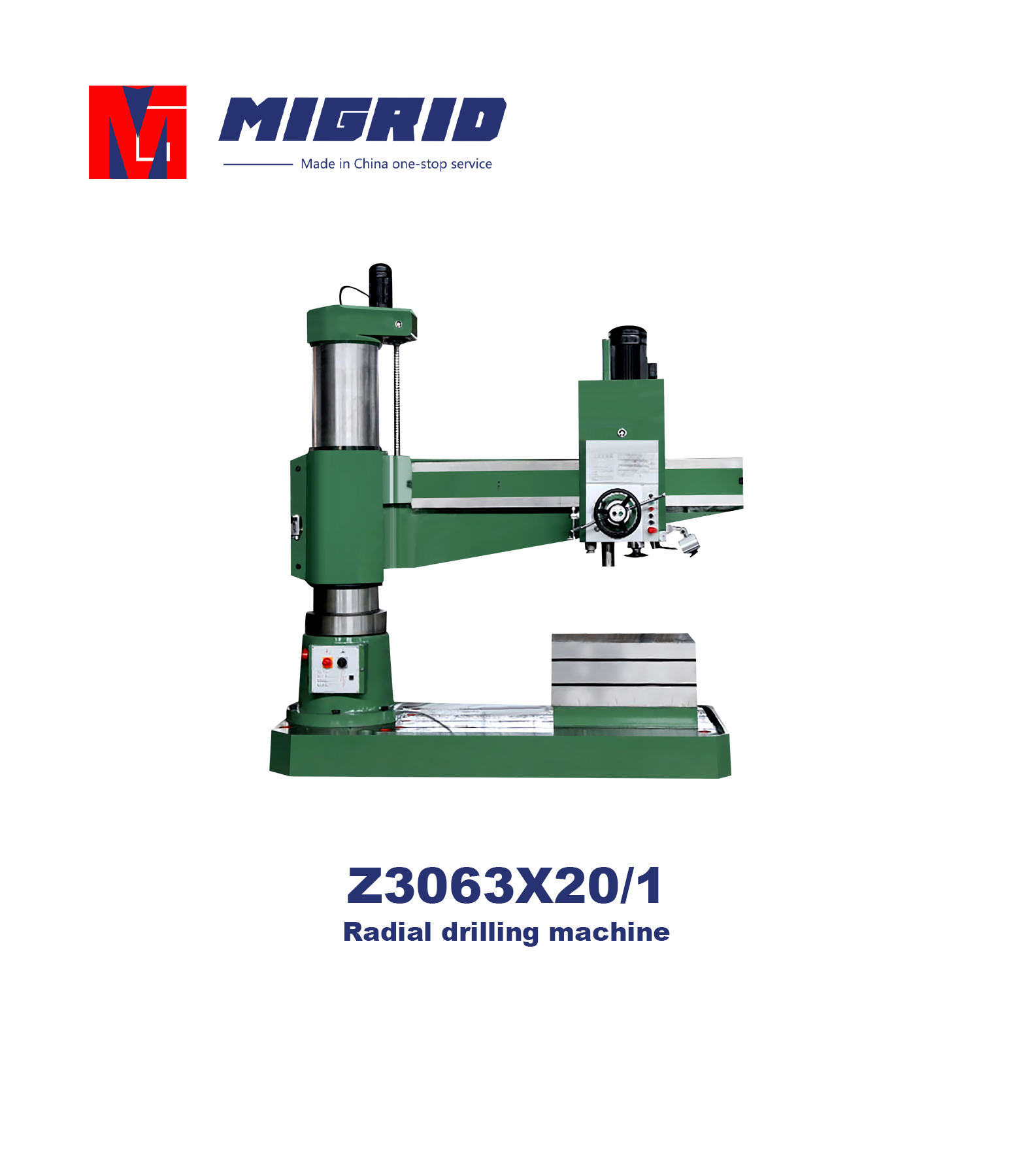 Z3063X20/1--Radial drilling machine