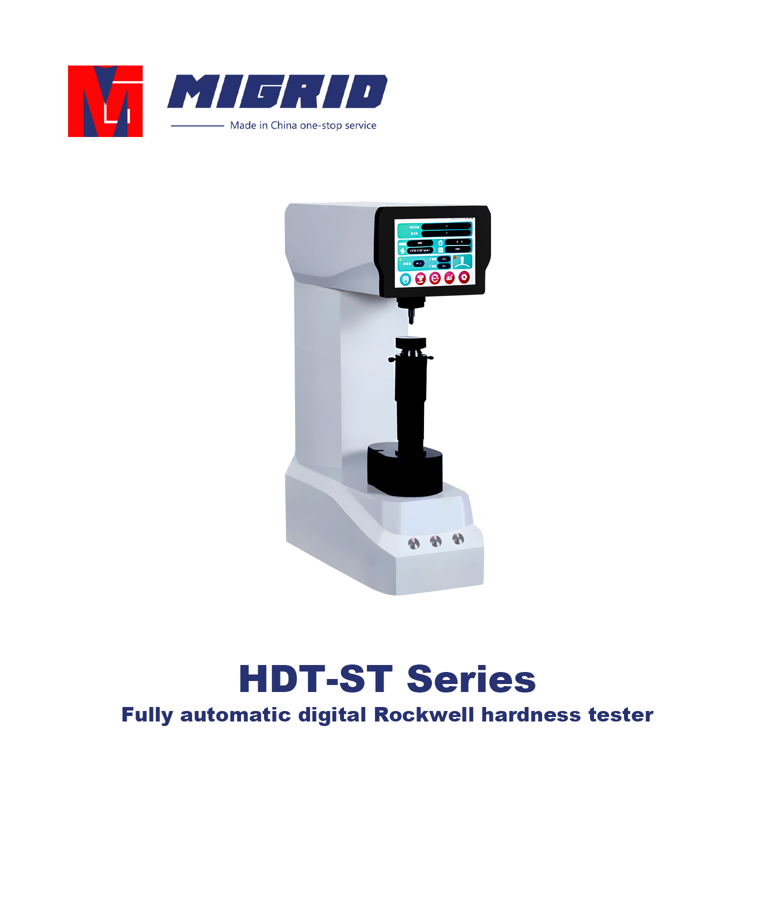 HDT-ST Series--Fully automatic digital Rockwell hardness tester