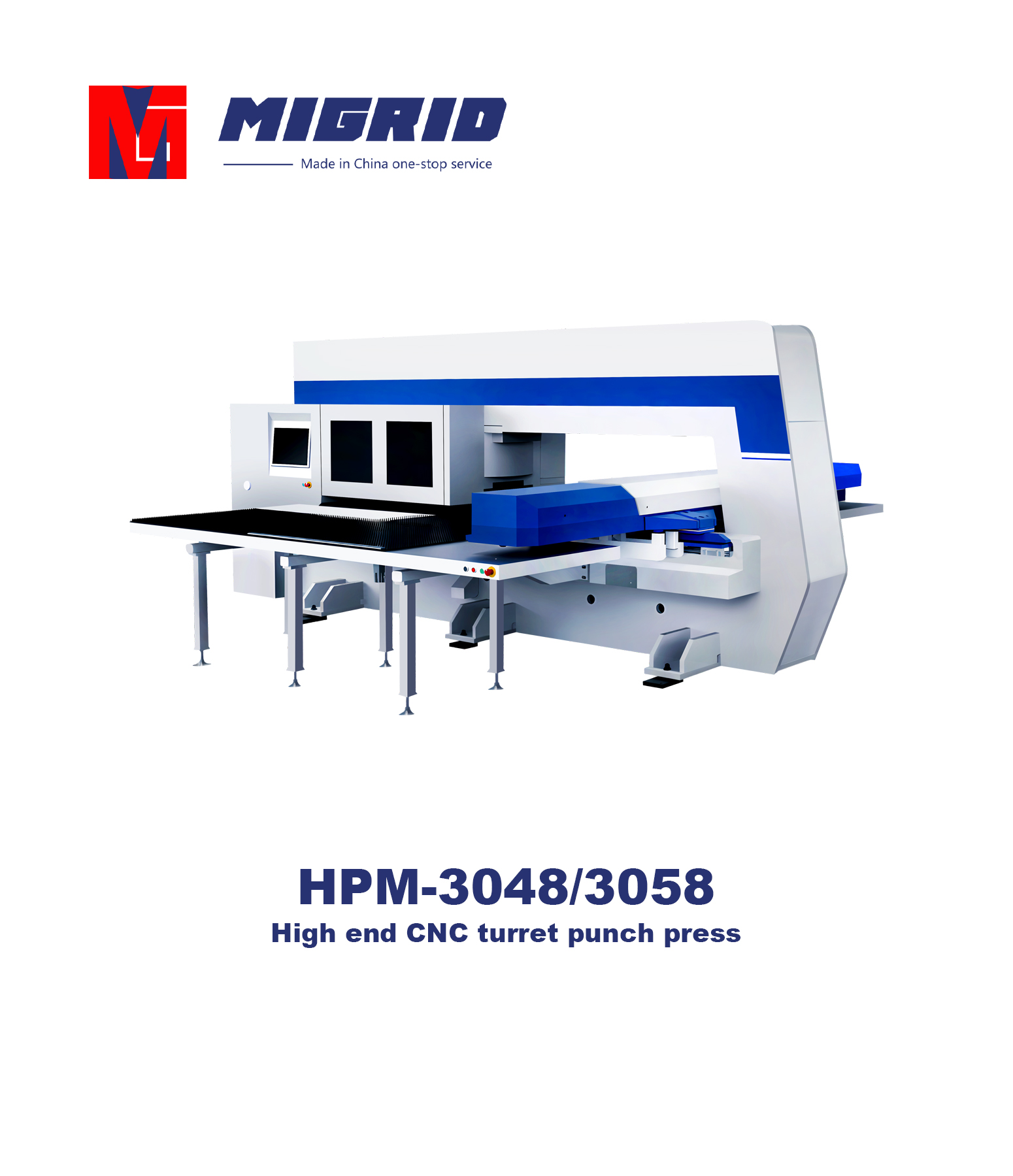 HPM-3048/3058--High end CNC turret punch press