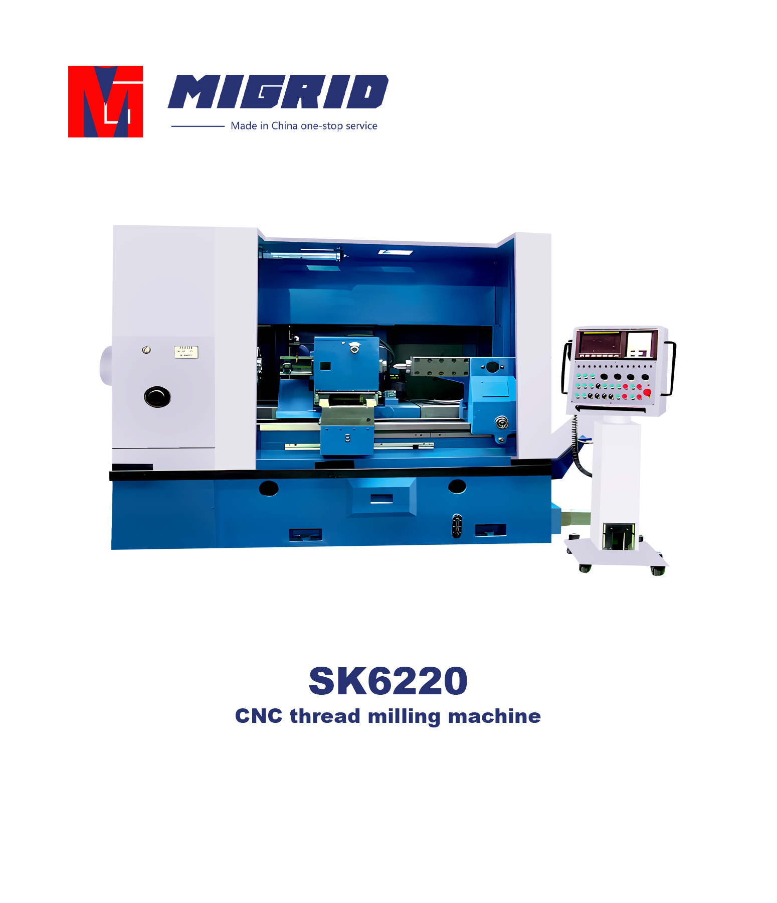 SK6220--CNC thread milling machine