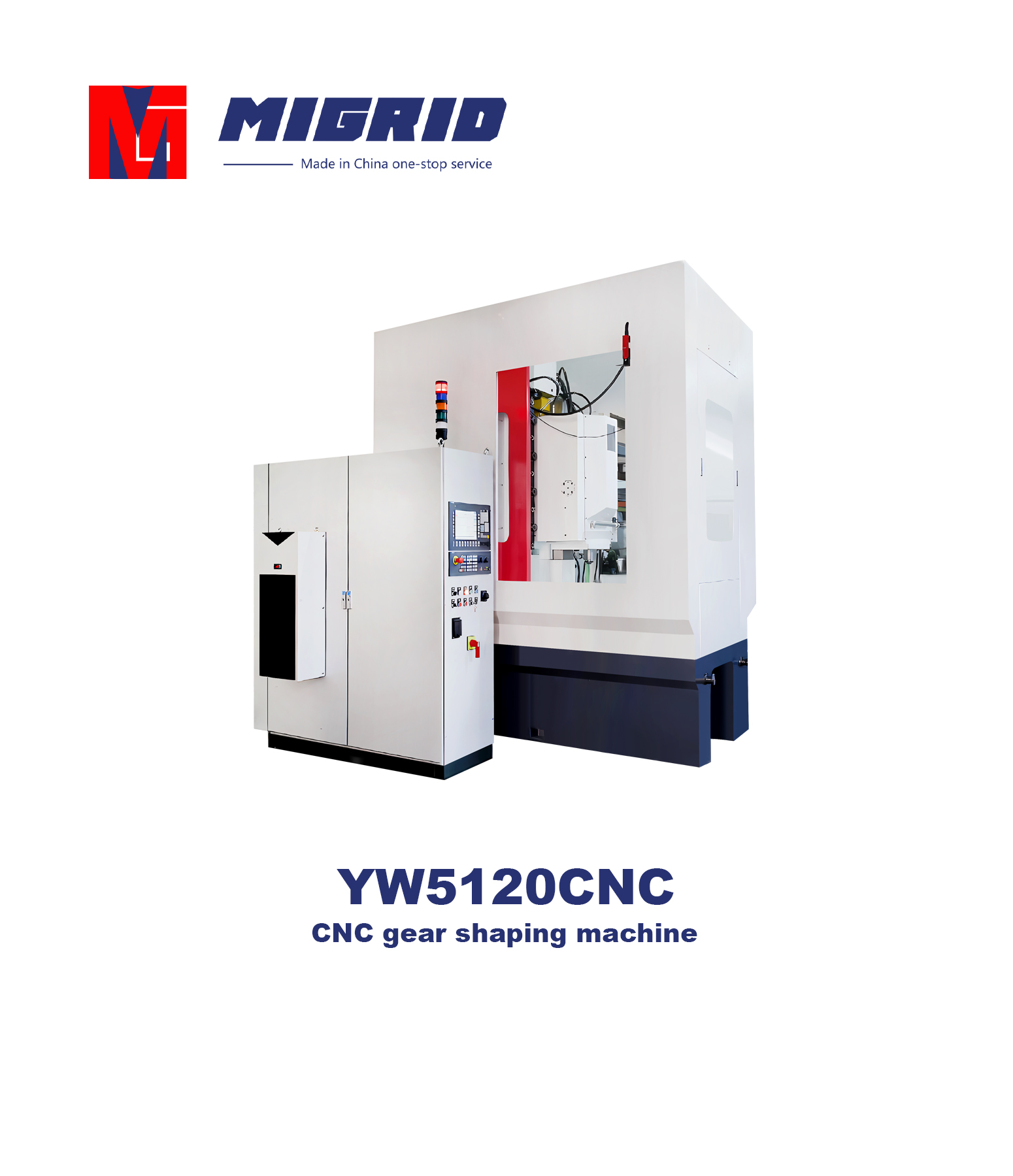 YW5120CNC--CNC gear shaping machine