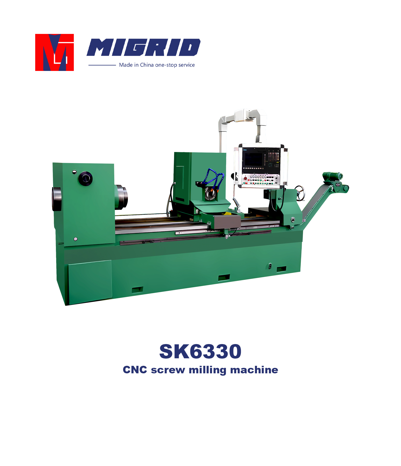 SK6330--CNC screw milling machine
