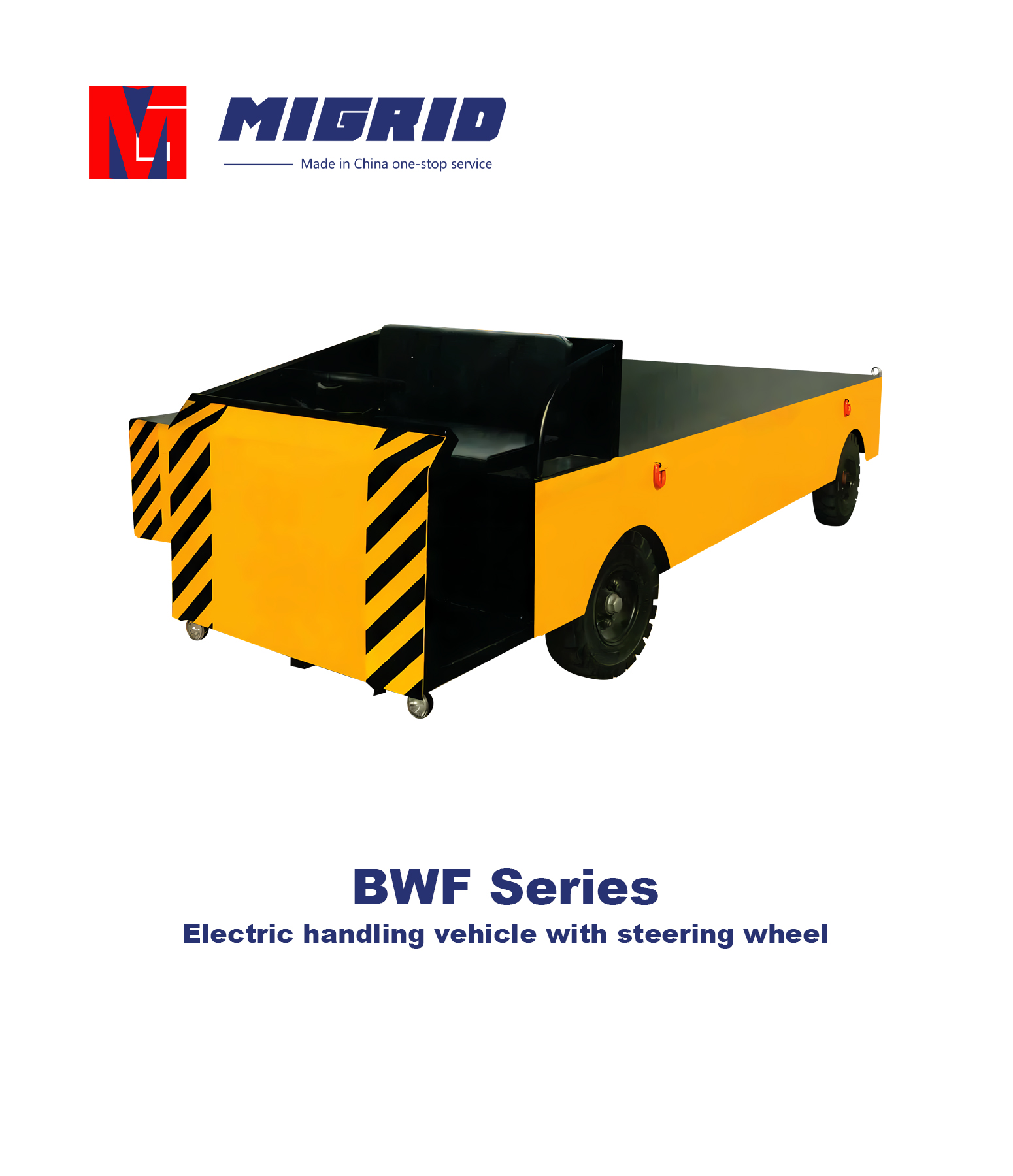 BWF Series--Electric handling vehicle with steering wheel