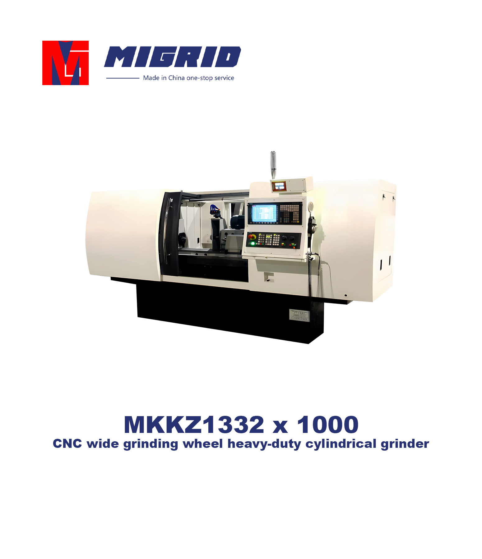 MKKZ1332 x 1000--CNC wide grinding wheel heavy-duty cylindrical grinder