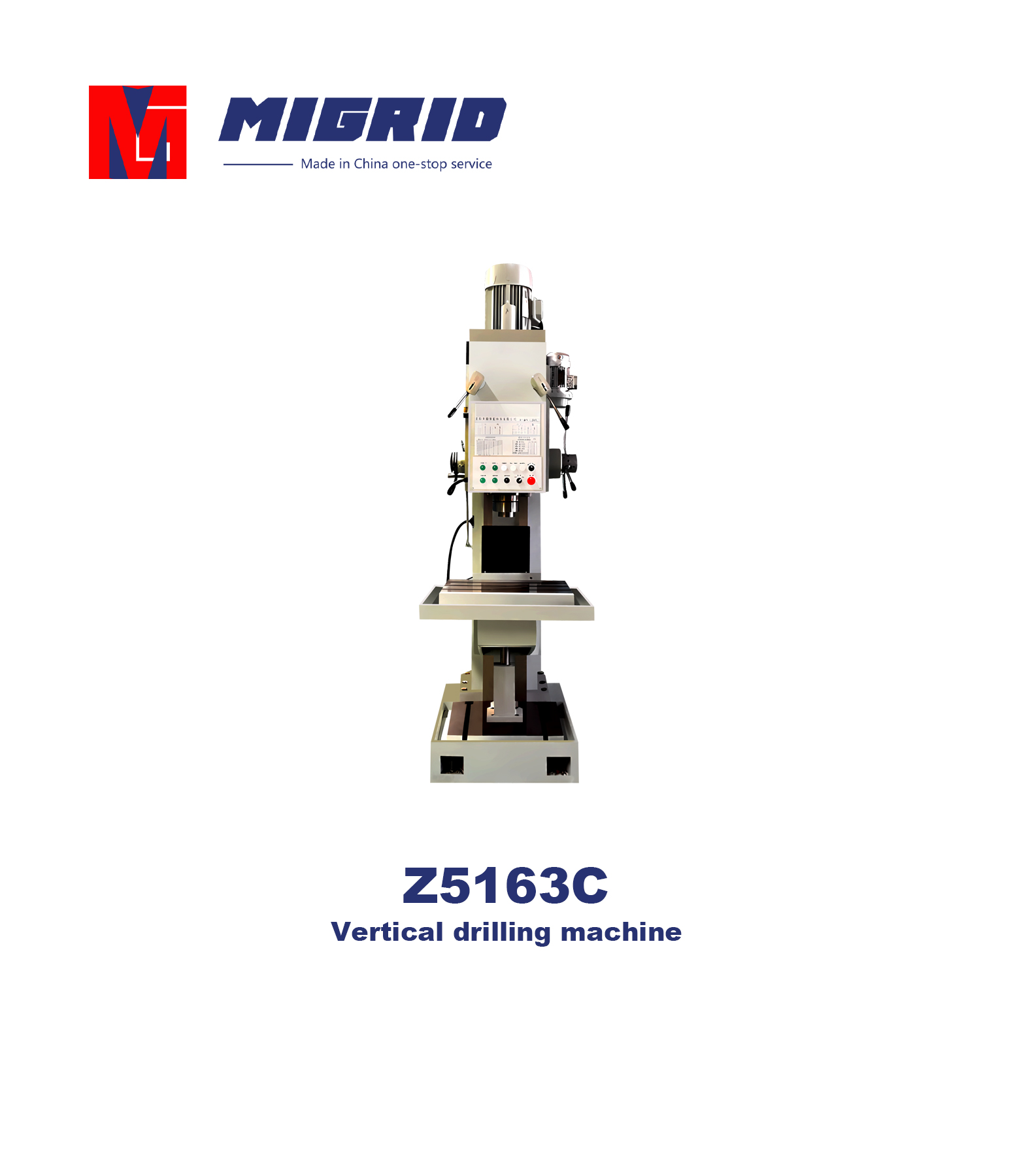 Z5163C--Vertical drilling machine